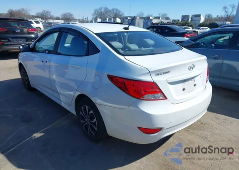 2017 Hyundai Accent Se z USA, uszkodzony, nr VIN KMHCT4AE3HU246272